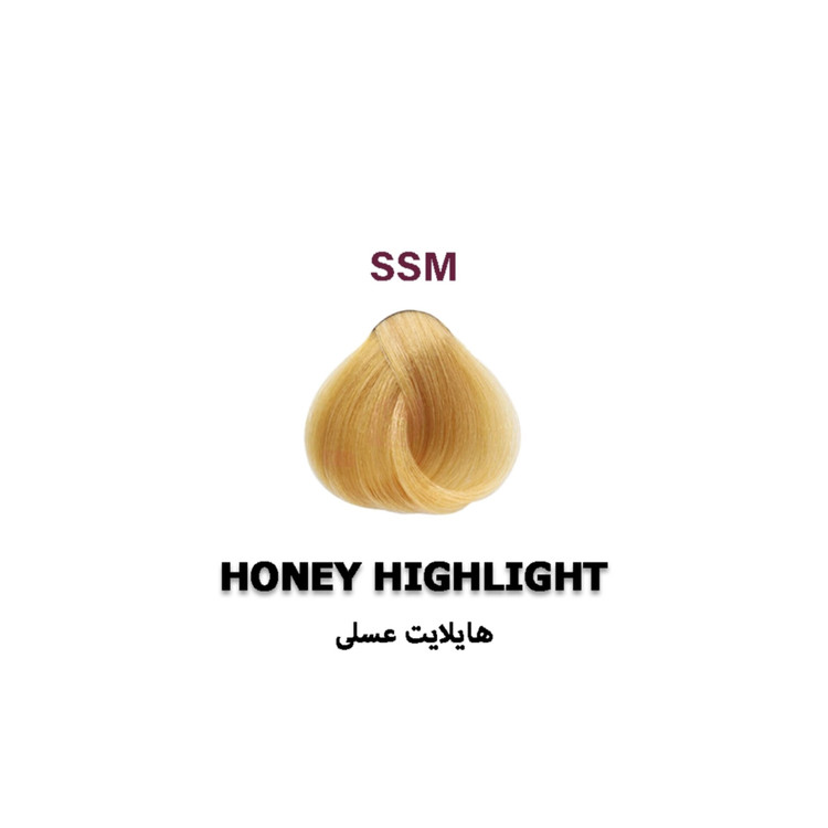 رنگ موی پی هو شماره SSM رنگ هایلایت عسلی