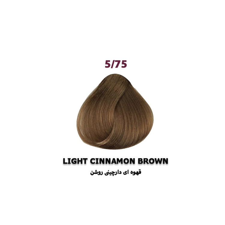 رنگ موی پی هو شماره 5.75 رنگ قهوه ای دارچینی